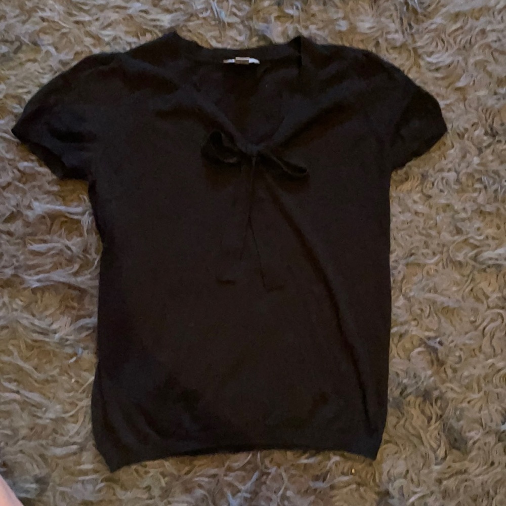 The Loft Front Tie Sweater